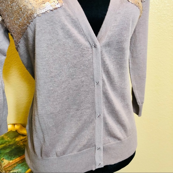 Ann Taylor Loft Sweater with Sequins NWT - Picture 4 of 8